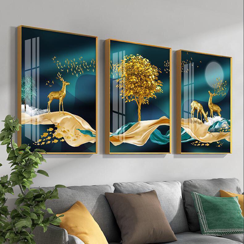 Tranh tráng gương đẹp thẩm mỹ và bền màu cùng thời gian