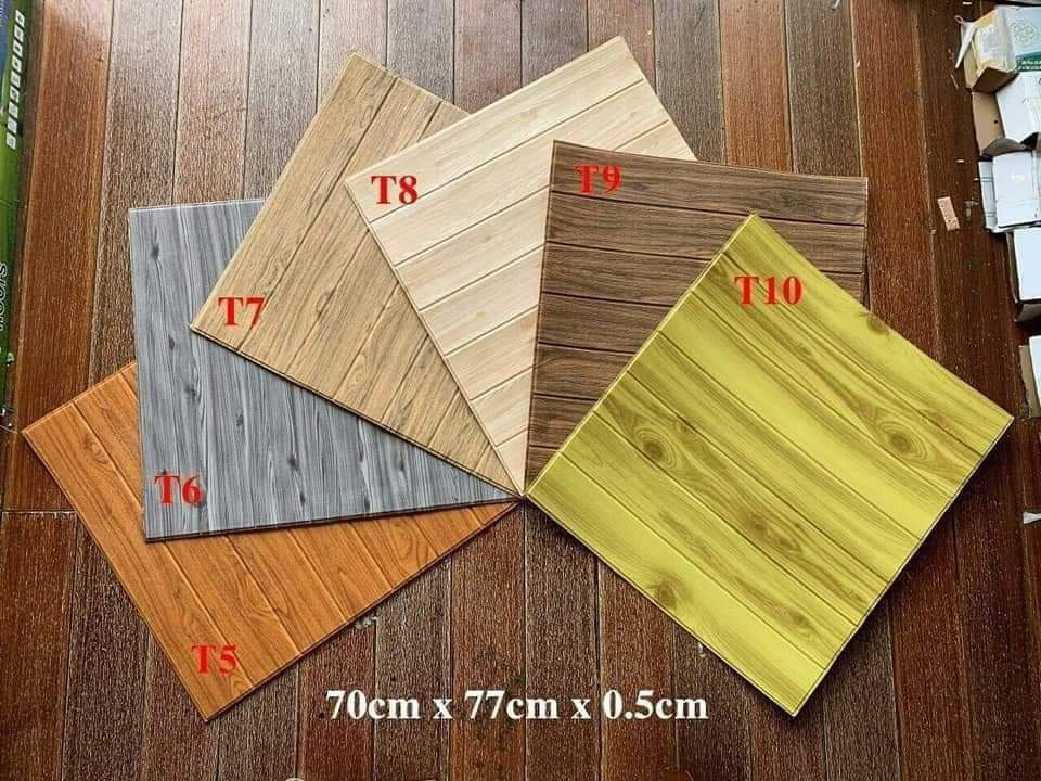 Đánh giá ưu điểm xốp dán tường giả gỗ