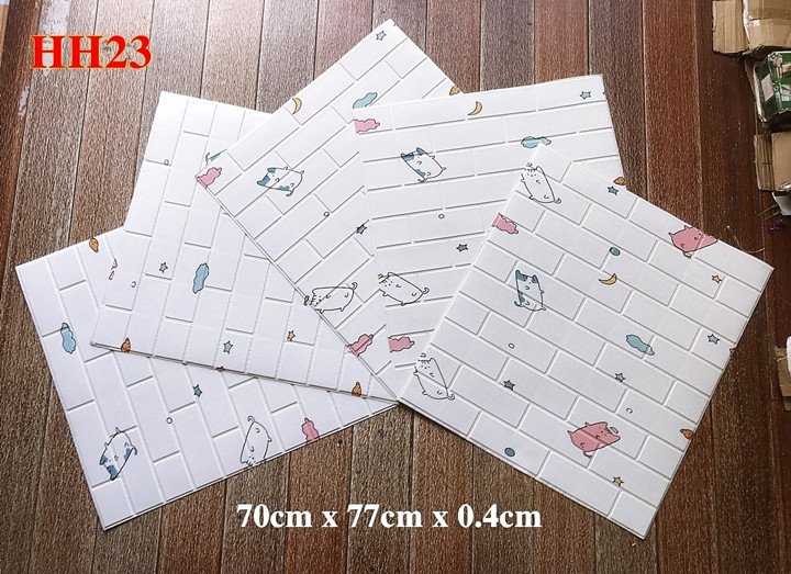 Xốp dán tường hoạt hình